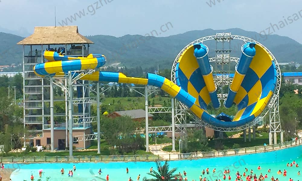 辽宁丹东金汤水世界超级龙卷风滑道 辽宁丹东金汤水世界超级龙卷风滑道