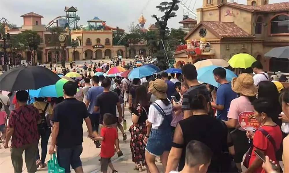 jinnianhui今年会游乐参与打造的欢乐海岸PLUS三天迎客超16万人！