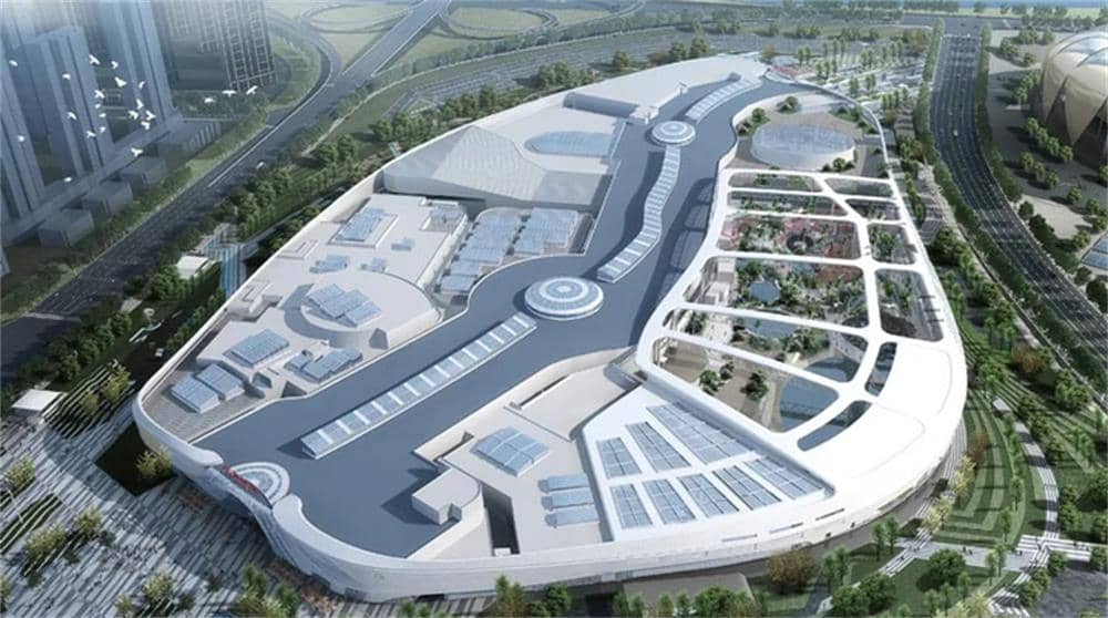 百分之百国产设备的兰州万达水上乐园建设全面提速