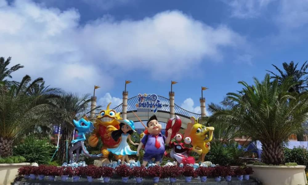 宁波大目湾阿拉的海水上乐园6月23日正式开放！