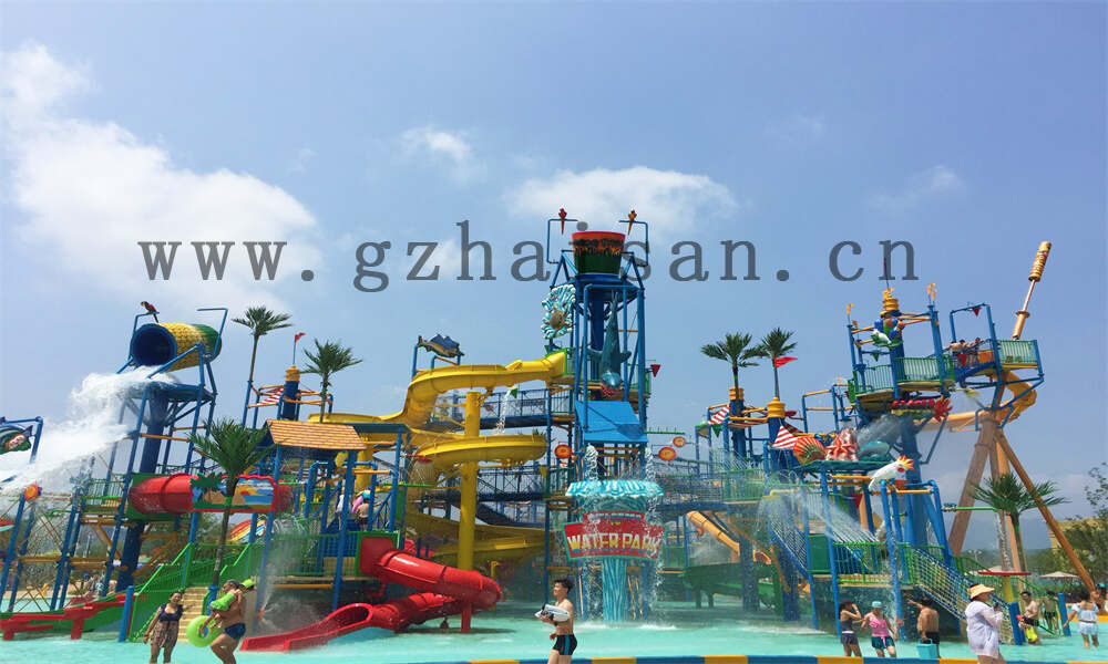 水上滑梯设施厂家直销，打造刺激水上乐园体验